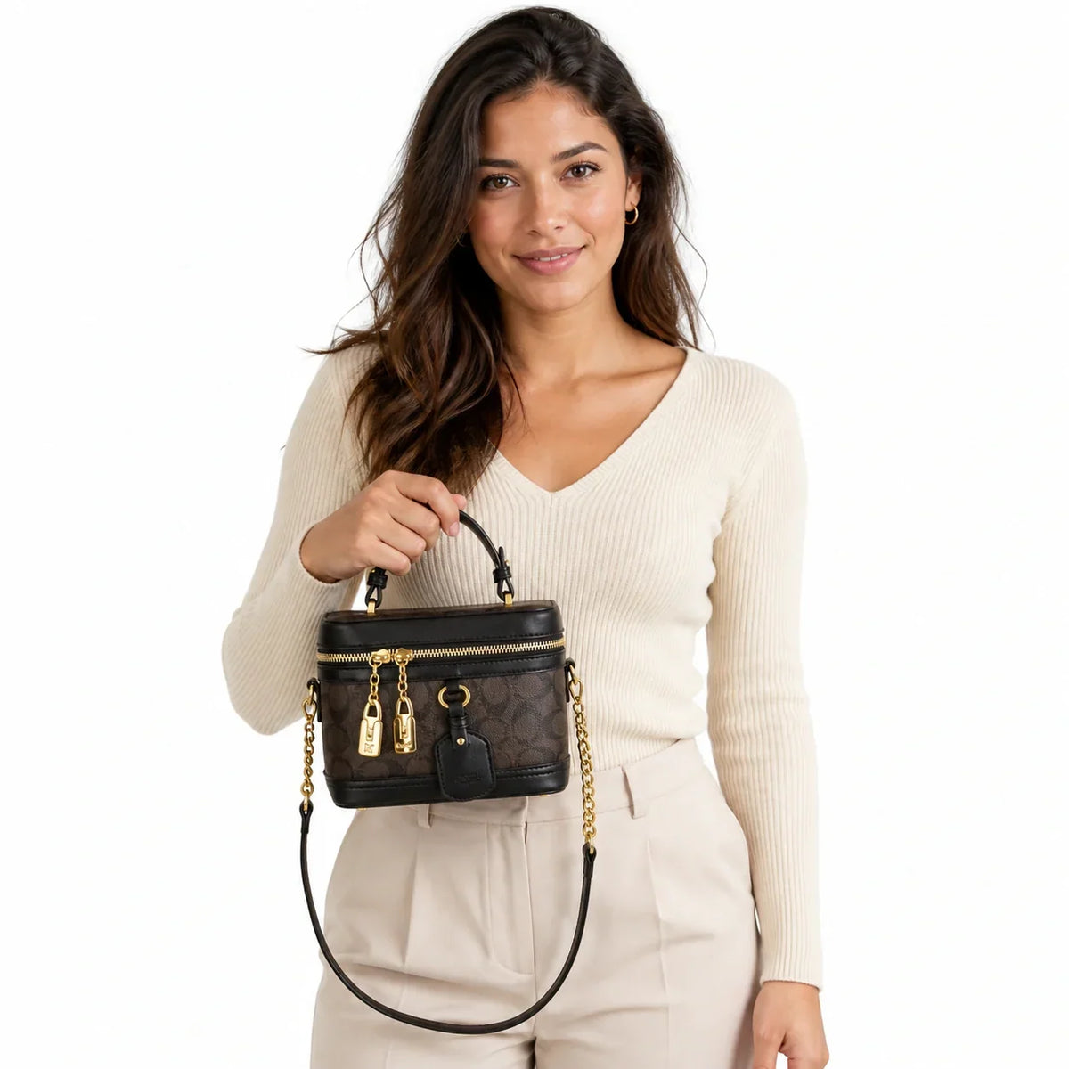 Mini Round Box Bag — Noa
