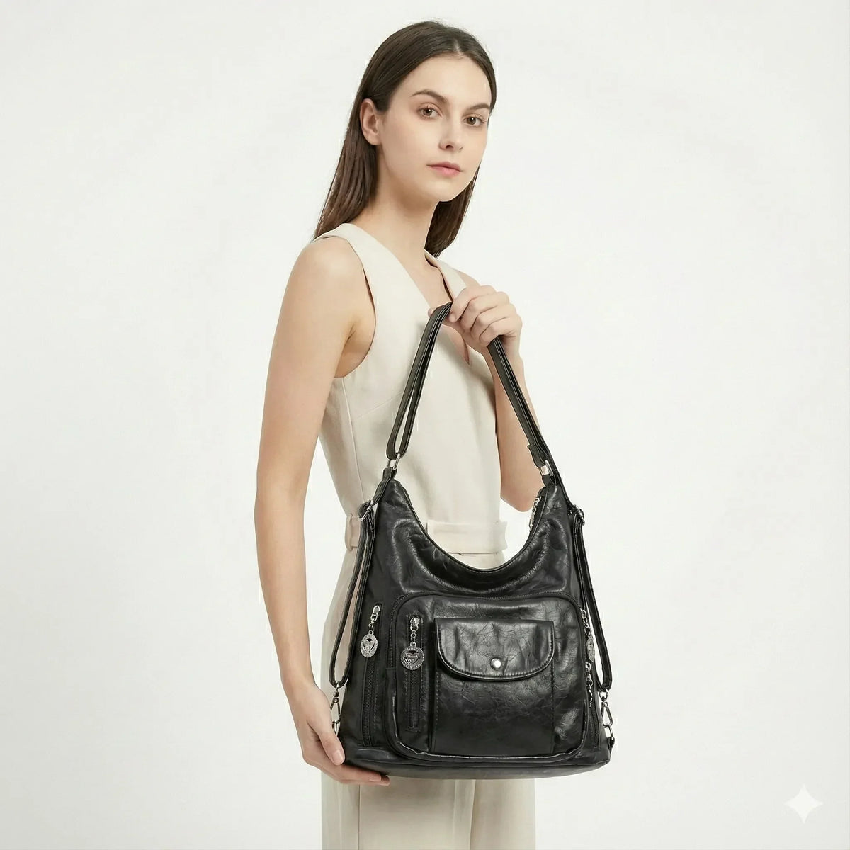 Women's Leather Bag - Lim