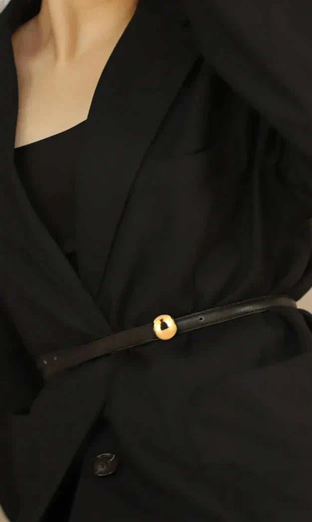 Women's Genuine Leather Belt - Esfera