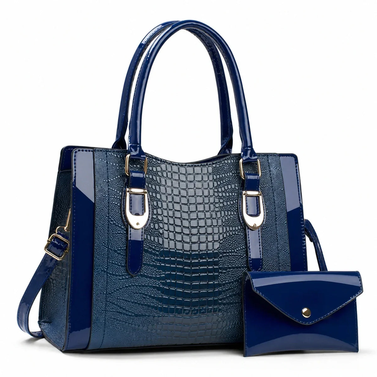 Leather Shoulder Bag Set - Vela