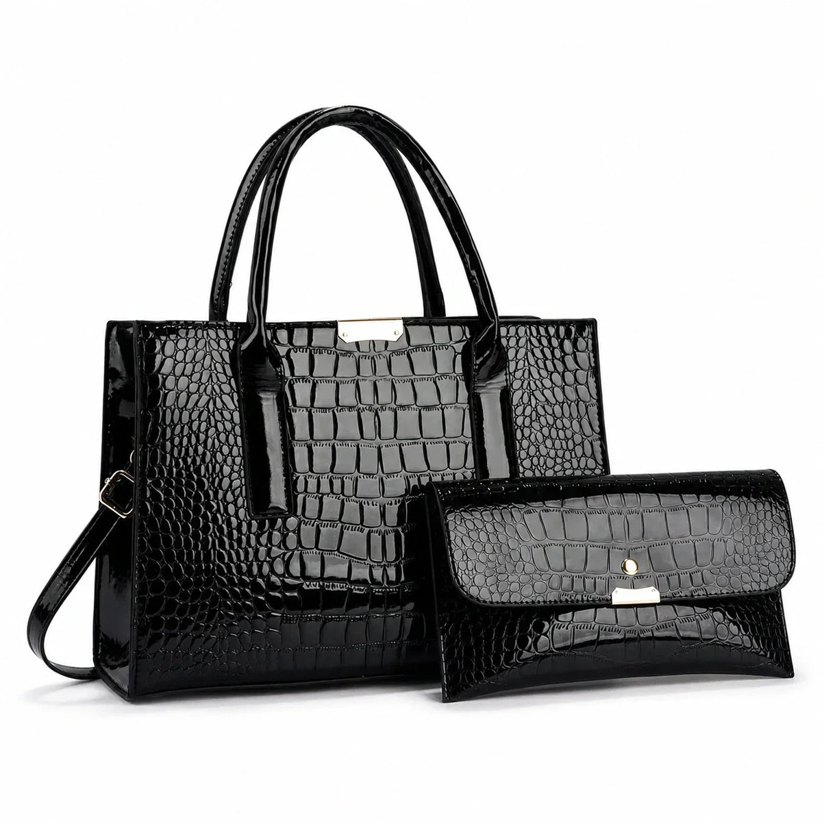 Leather Handbag Set - Mira